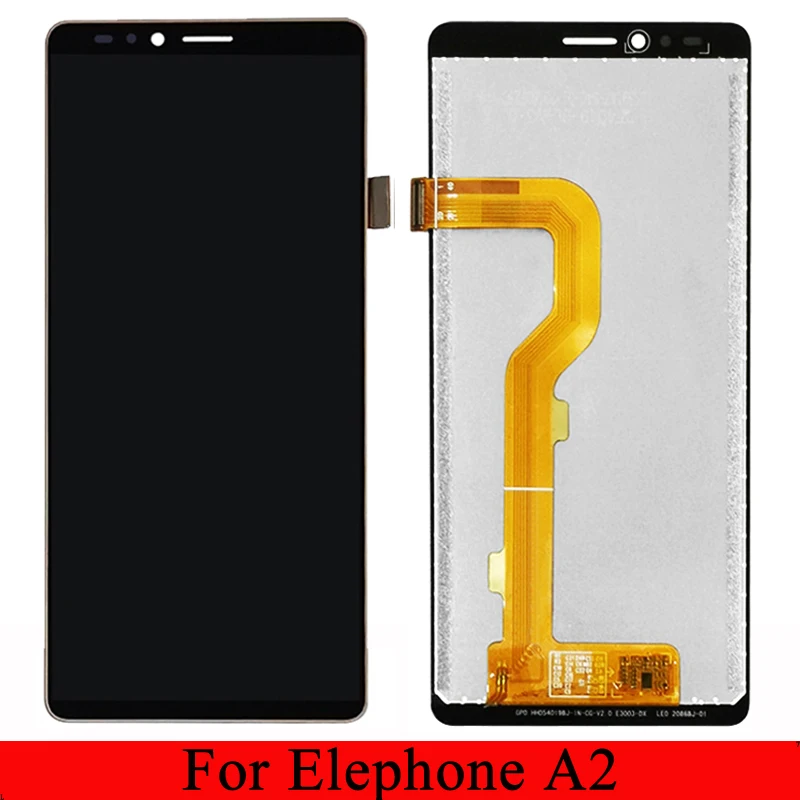 

For Elephone A2 LCD Display+Touch Screen Digitizer Assembly Replacement Parts 5.47'' Black