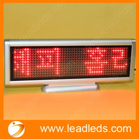 4 компл./лот 22x7 см красный светодиодный дисплей usb вход перезаряжаемый светодиодный знак светодиодный программируемый знак сообщения