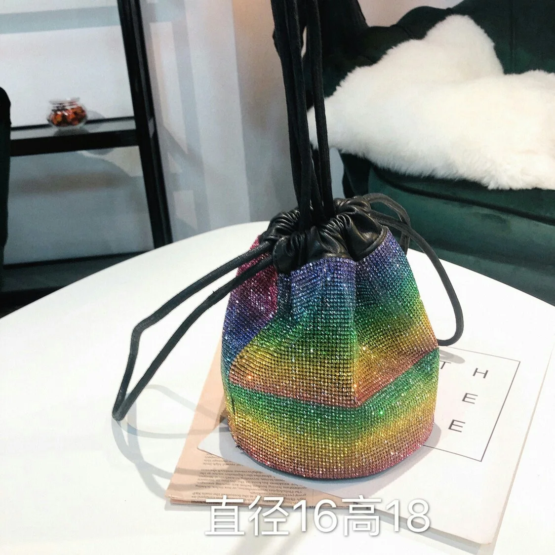 

LOVELY Korea Color Diamond Rhinestone Package Mini- Color Intrigue Bucket Package