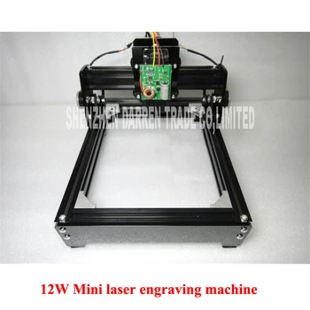 

DIY USB 12W Mini laser engraving machine laser marking machine miniature cutting plotter engraving iron,ceramics,stone,wood,etc.