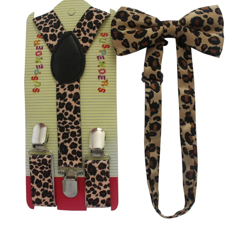 Youth Zebra Print Bow-Tie
