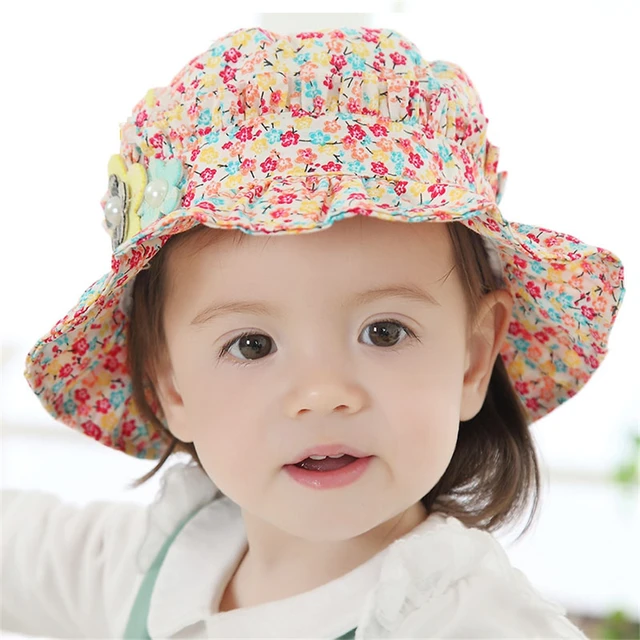 Buy Children Baby Sun Hats For Girls Newborns Cap
