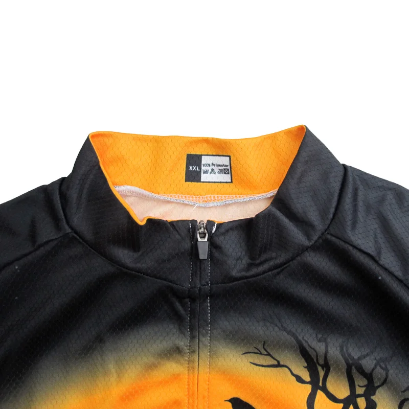 Ночная дышащая одежда для велоспорта летние майки для велоспорта Ropa Maillot Ciclismo тусклый свет ночного велосипеда одежда 7035