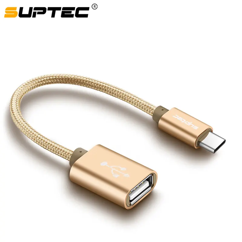 SUPTEC USB OTG type C к USB адаптер OTG Быстрая зарядка type-C зарядное устройство кабель для передачи данных конвертер для Macbook samsung Xiaomi huawei LG