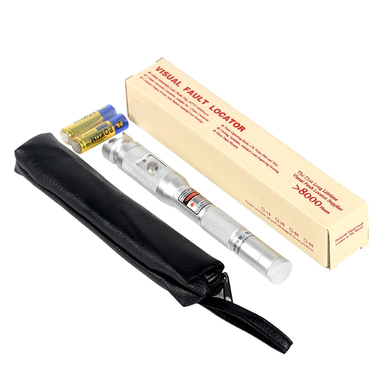 

Red Light Source 30mw Fiber Optic visual Fault Locator 10-30 km with 2.5mm Connecotor