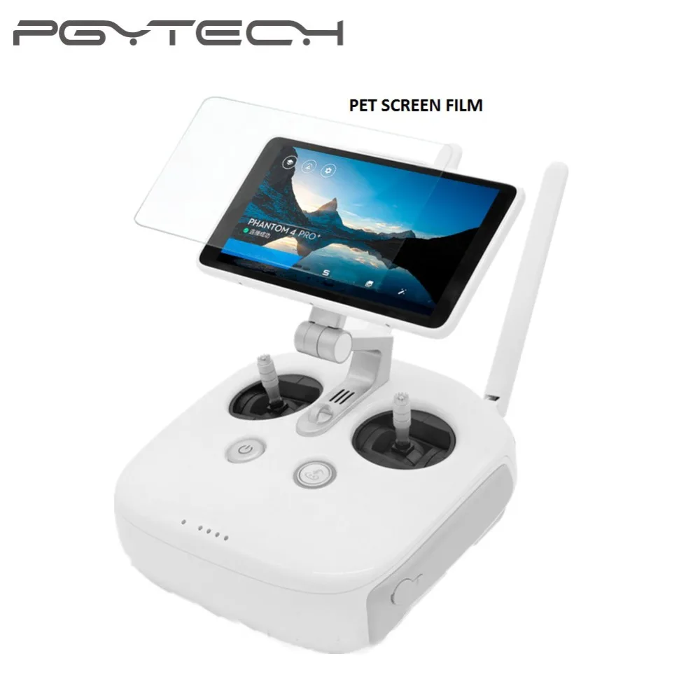 PGYTECH Новые PET Экран протектор Защитная Экран пленка для DJI Phantom 4 Pro+/V2.0 пульт дистанционного управления Экран