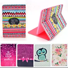 Moda Folio fique PU Leather Case Capa TPU Macio Para Samsung Galaxy Tab 2 10.1 “P5100 P5110 P7500 P7510 tablet sacos M5C53D