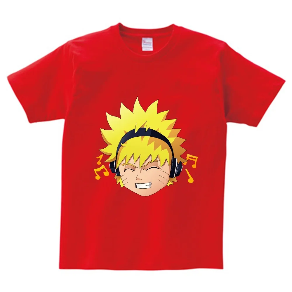 

Japanese Anime Naruto Printed Children Cotton T-shirts Kids Fashion Summer O-Neck Tees Boys/Girls Soft Tops Baby Clothing NN