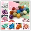 New 10 Pcs Irregular Round Acrylic Beads Spacer Loose Beads For Jewelry Making DIY Bracelet #ZJ ► Photo 1/6