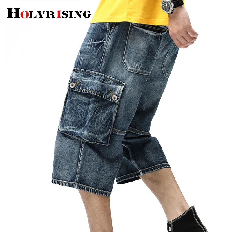 mens jean cargo shorts