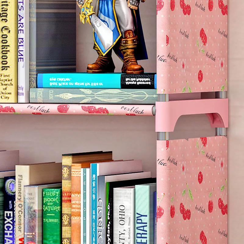 ACTIONCLUB современные креативные книжные шкафы Домашний Настольный органайзер для хранения нержавеющая стальная книжная полка мебель для гостиной