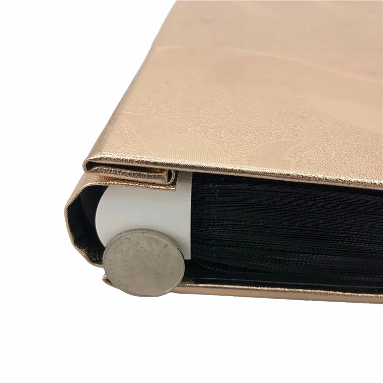 Большой Вместительный кожаный 6 дюймов 600 карманный альбом Ретро Руководство DIY вставка встроенный альбом детская коробка для хранения памяти скрапбук подарок
