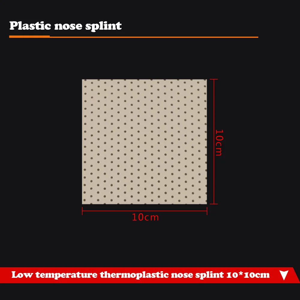 Носовая шина фиксатор носа низкая температура термопластичная пластина алюминиевая пластиковая самоклеющаяся носовая шина - Цвет: Черно-серебристый