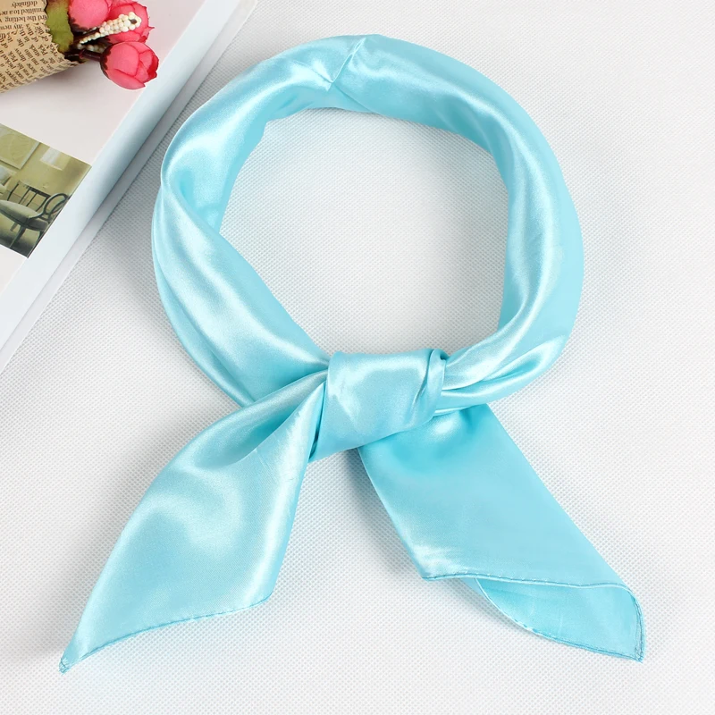 New Design Woman Silk Scarf 60*60cm Square Satin Scarves for Women Head Scarf for Hair Silk hair scarf for sleeping New Design Woman Silk Scarf 60*60cm Square Satin Scarves for Women Head Scarf for Hair Silk hair scarf for sleeping