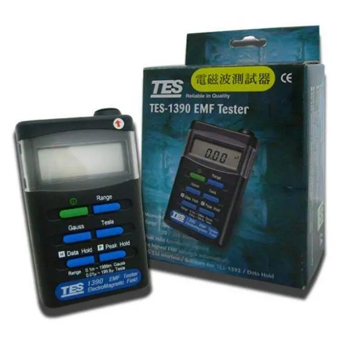 

New TES TES1390 TES-1390 EMF Tester Gauss Electromagnetic Field Meter