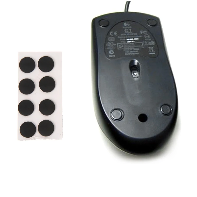 2 комплекта (8 шт) 0 6 мм мыши лапки коньки для logitech G1 M235 M315 mx300|Коврики мышей| |