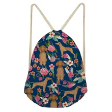 ThiKin унисекс vissla сумки с принтом со шнурком для женщин легкий рюкзак сумки обувь дорожный Органайзер Домашний мешок