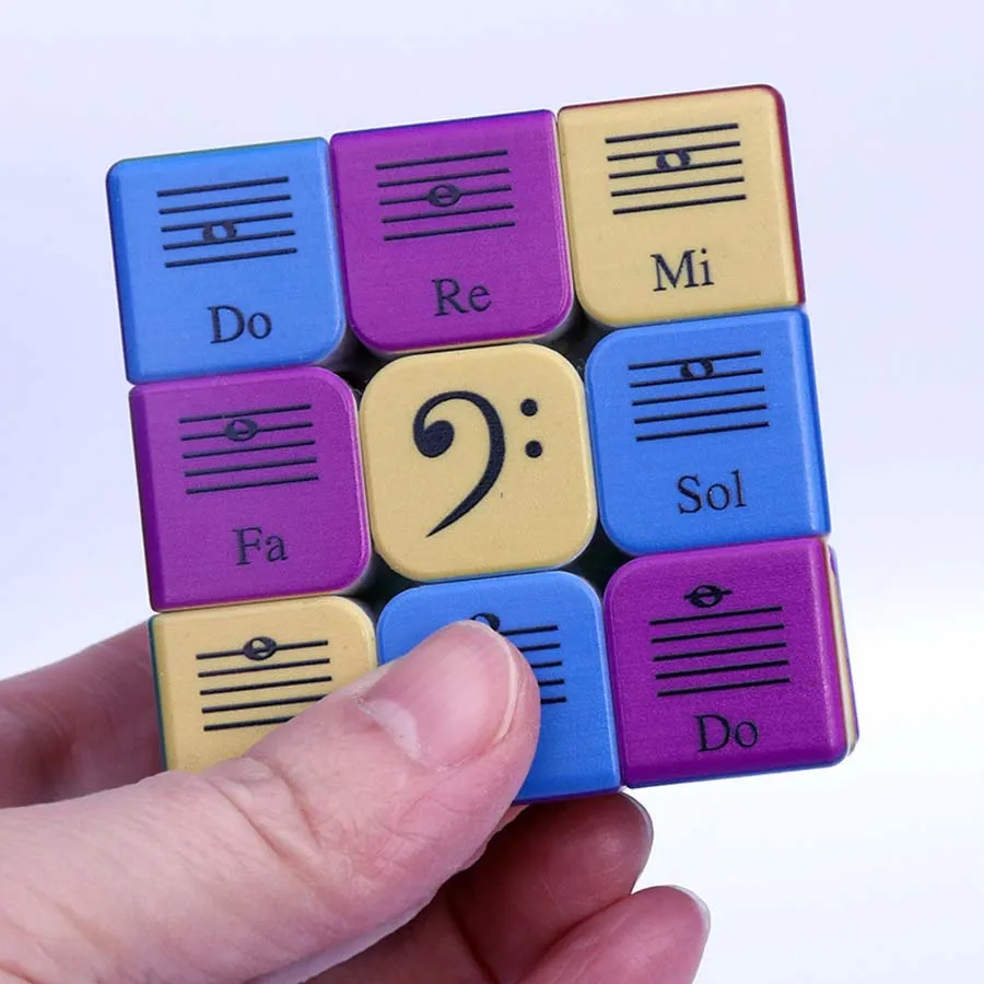 Музыкальные ноты волшебный куб 3x3x3 пазл игрушки Neo Cubo Magico Развивающие для детей