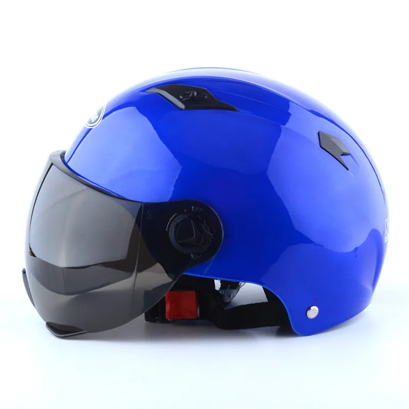 

Universal Motorcycle Half Face Summer Helmet Sun Shield Retro Visor Lens For Harley Helmet Film Helmet Sticker