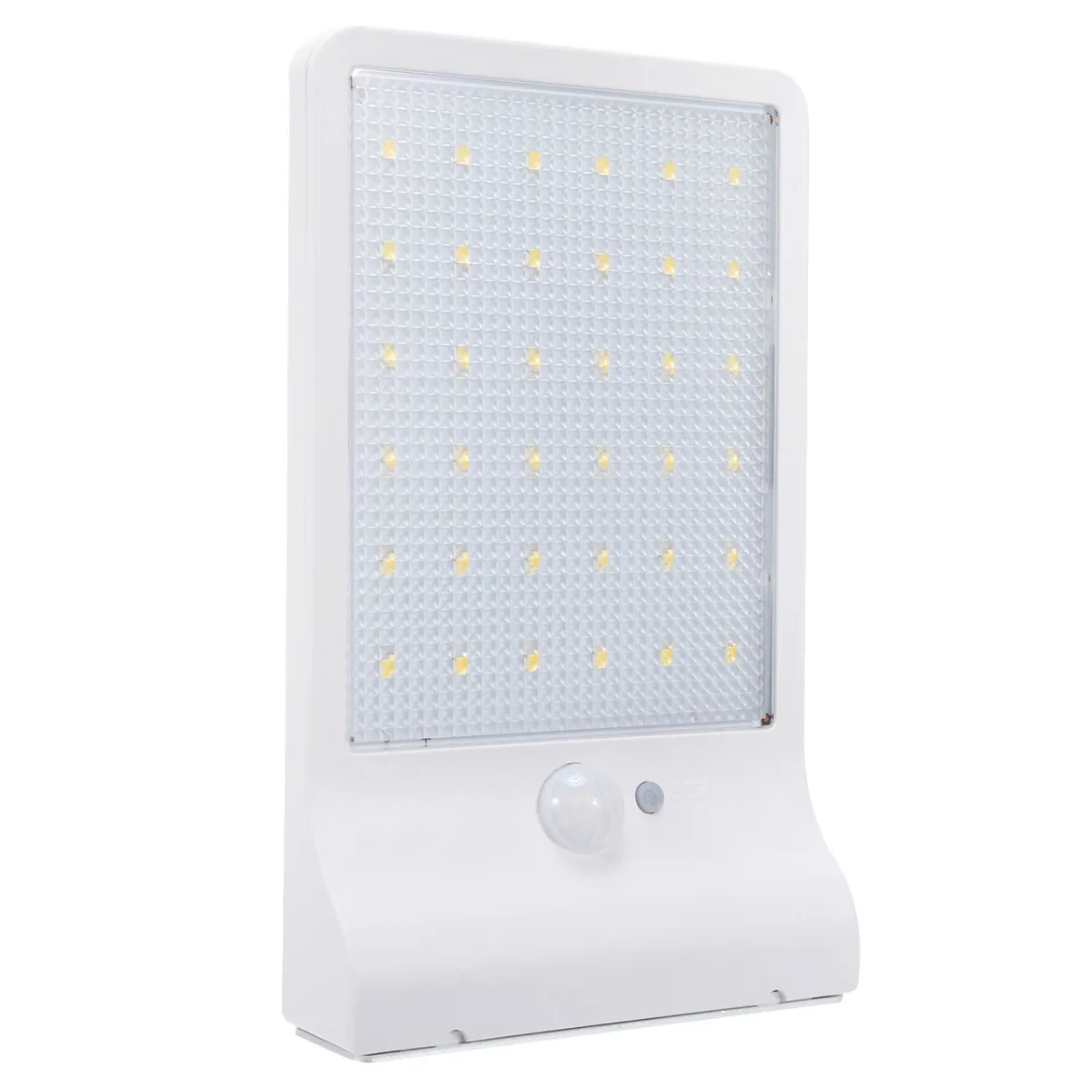 36 LED Solar Power PIR Motion Sensor Lamps Street Light Garden Security Lamp Outdoor Waterproof Wall Lights 2 colors 450LM