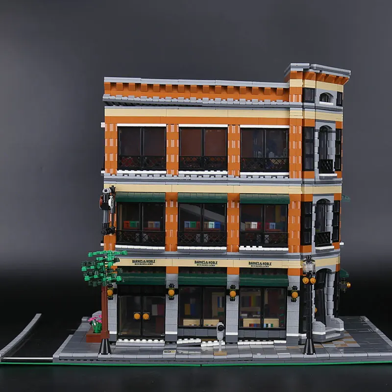 

DHL 15017 Expert City Street View 4616PCS Bookstore Cafe Sets Compatible with Model Building Kits Blocks Bricks Toys Gifts
