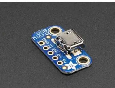 Макетная плата модуль SparkFun microB USB разрыв BOB 12035|breakout usb|breakout board usbbreakout module |