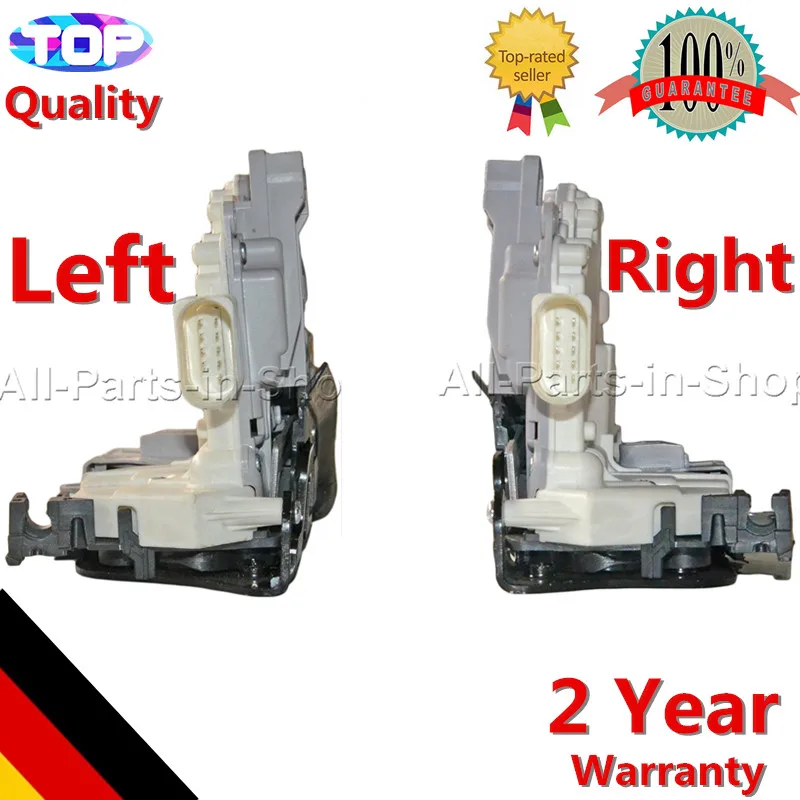 8J1837015A 8J2837016A Pair Front Right Left Door Locks For Audi A4 Allroad A5 Q3 Q7 TT