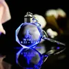 K9 Crystal Key Ring Trinket Laser Engraved LED Light Unique Birthday Gift Constellation Souvenir ► Photo 3/6