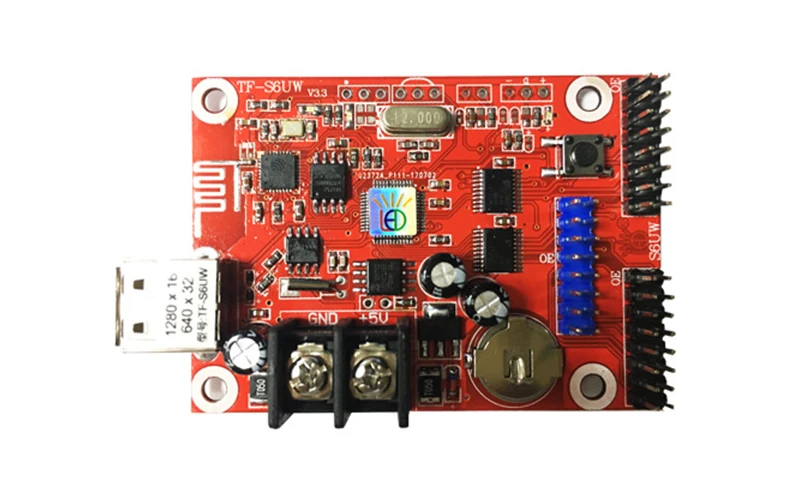 5 S6UW0 Single color LED display control card 1