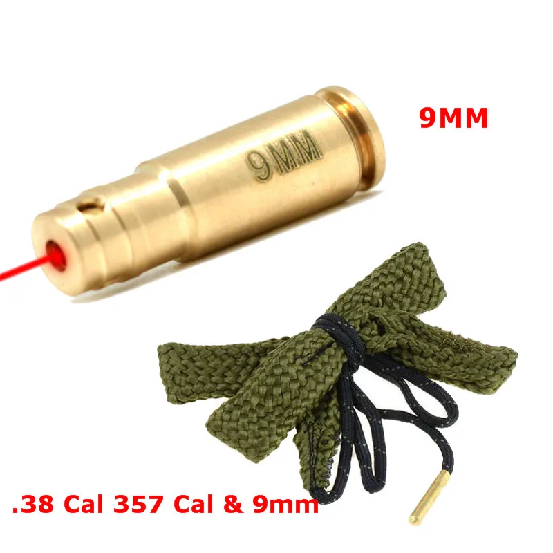 Buy 9mm Caliber Cartridge Red Dot Laser Boresighter