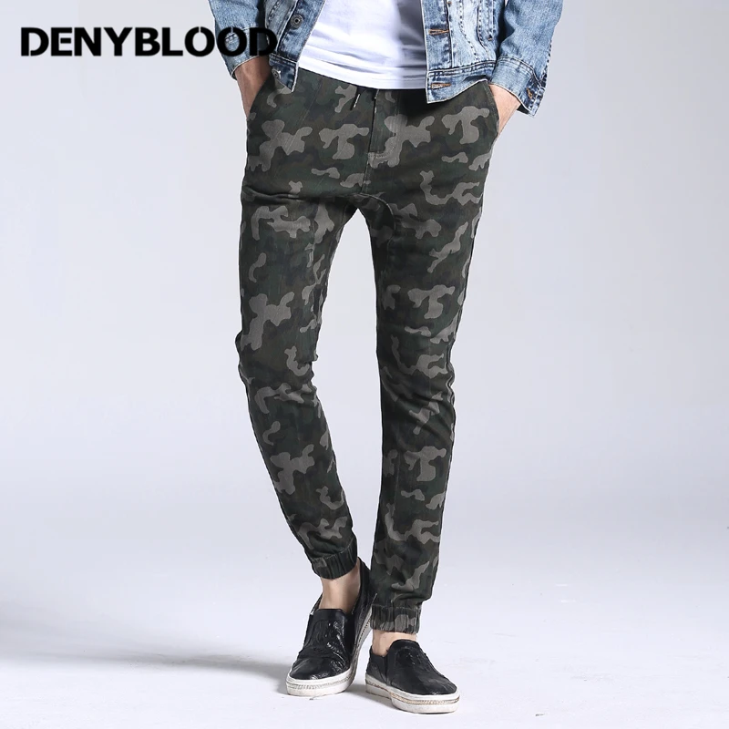 men's stretch cargo jeans
