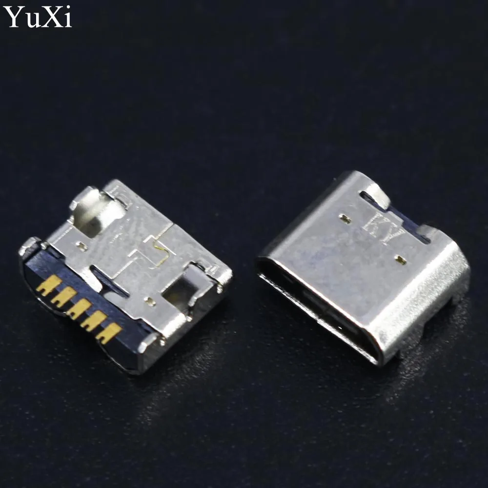 YuXi 10 шт./лот Новый Micro mini USB Разъем гнездо для LG Intuition VS950 V500 V400 F100 зарядный порт