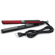 Новое поступление выпрямитель для кудрявых волос утюжок портативный фанера горячие щипцы для завивки красота выпрямление волос Инструменты для укладки евро вилка