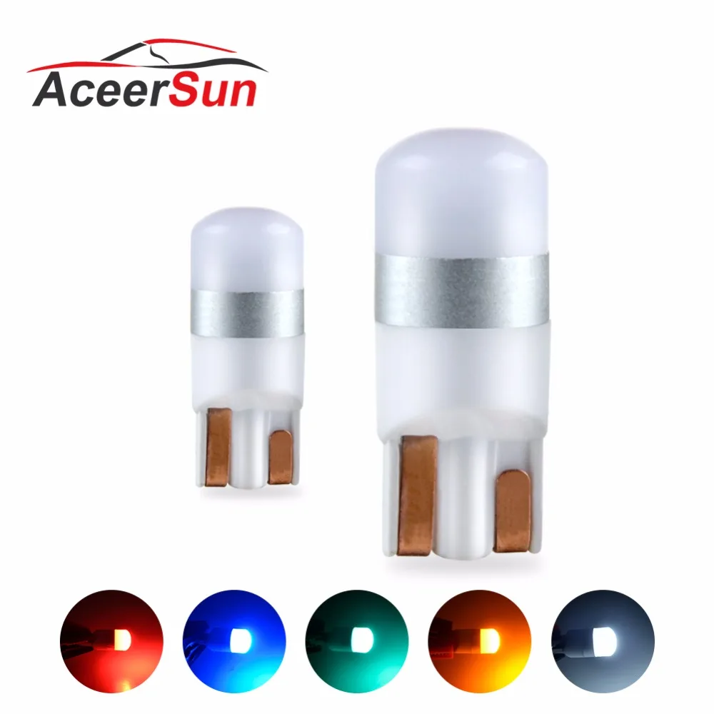 Aceersun водить автомобиль ампулы T10 W5W Wedge Bulb mини 12В 3030 194 168 Авто Купол Чтение
