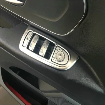 

WELKINRY for Benz VITO W447 2014 2015 2016 2017 2018 2019 Metris front door armrest window lifter regulator switch button trim