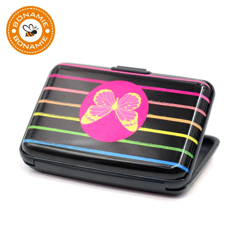 Aluminum Metal Wallet Business ID Credit Card Case Holder Anti RFID