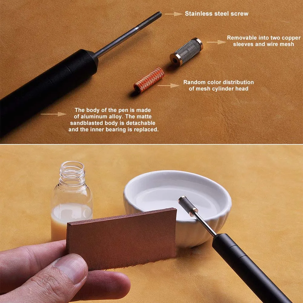 leather edge paint applicator