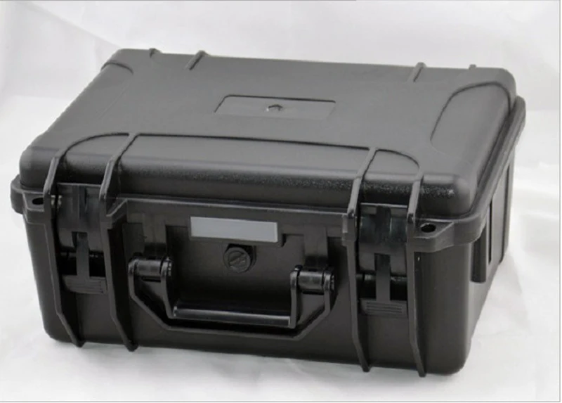 

361X289X165MM ABS Tool case toolbox Impact resistant sealed waterproof equipment camera case with pre-cut foam shipping free