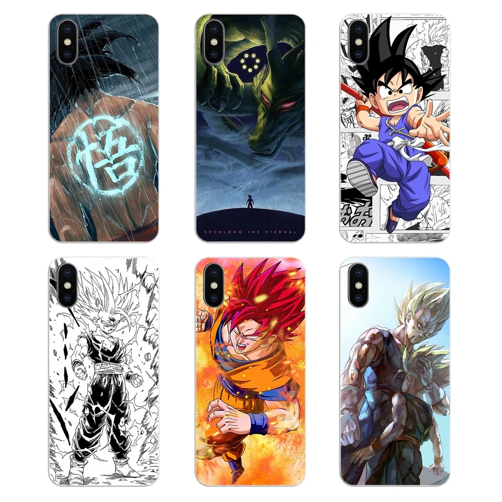 Японские мультфильмы Аниме Супер Saiyan Dragon Ball Z для Xiaomi Redmi 4X S2 3S Note 3 4 5 6 6A Por Pocophone F1 Mi