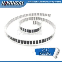 50 шт. 2512 SMD бескорпусный резистор постоянного сопротивления 1 Вт 1% 0.1R 0.01R 0.05R 0.001R 0.33R 1R 0R 10R 100R 2W 0,01 0,1 0,33 0,05 10 100 Ом hjxrhgal