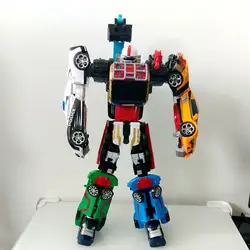 Новый Tobot Трансформация Робот игрушки мультфильм Tobot супер большой 42 см 6 в 1 слияние деформация робот модель детские игрушки рождественские