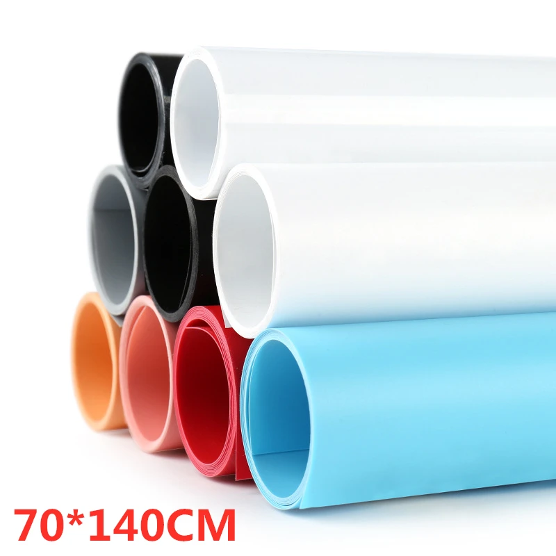 

70*140cm/2.3*4.6ft Solid Color Matt Frosted PVC Background Plate Photography Backdrop Background Cloth Waterproof Anti-wrinkle