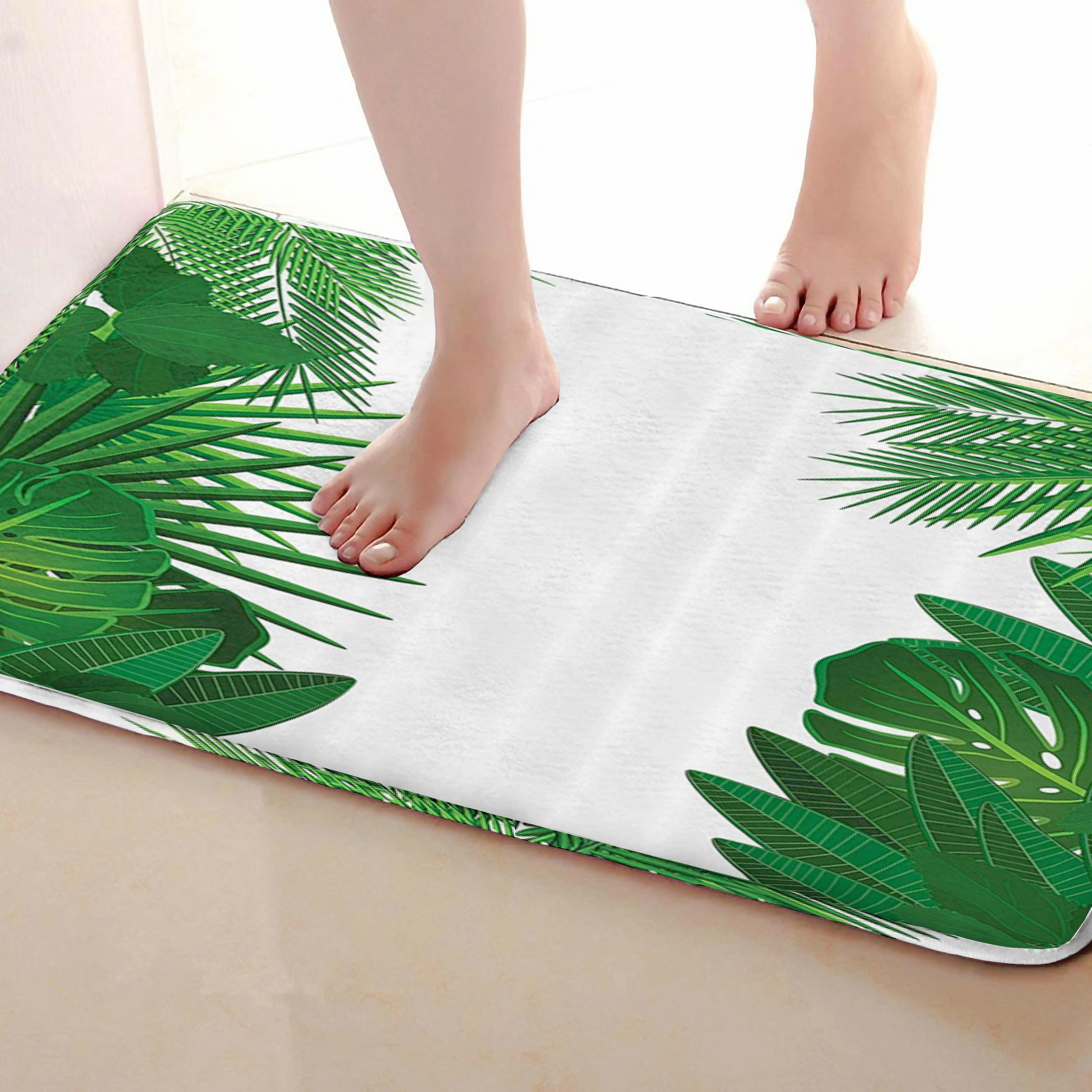 Лист Стиль открытый Коврики S, забавные Нескользящие Для ванной Коврики, двери Коврики S, дверь входная Коврики s