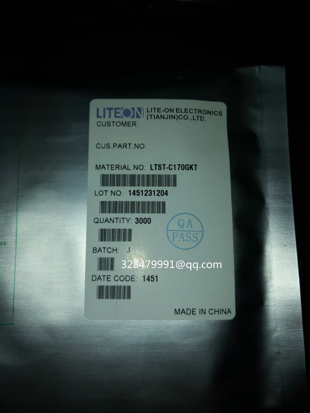 1000 шт./лот Lite-On Inc. LTST-C170GKT LTSTC170GKT зеленый светодиод Clear 0805 SMD