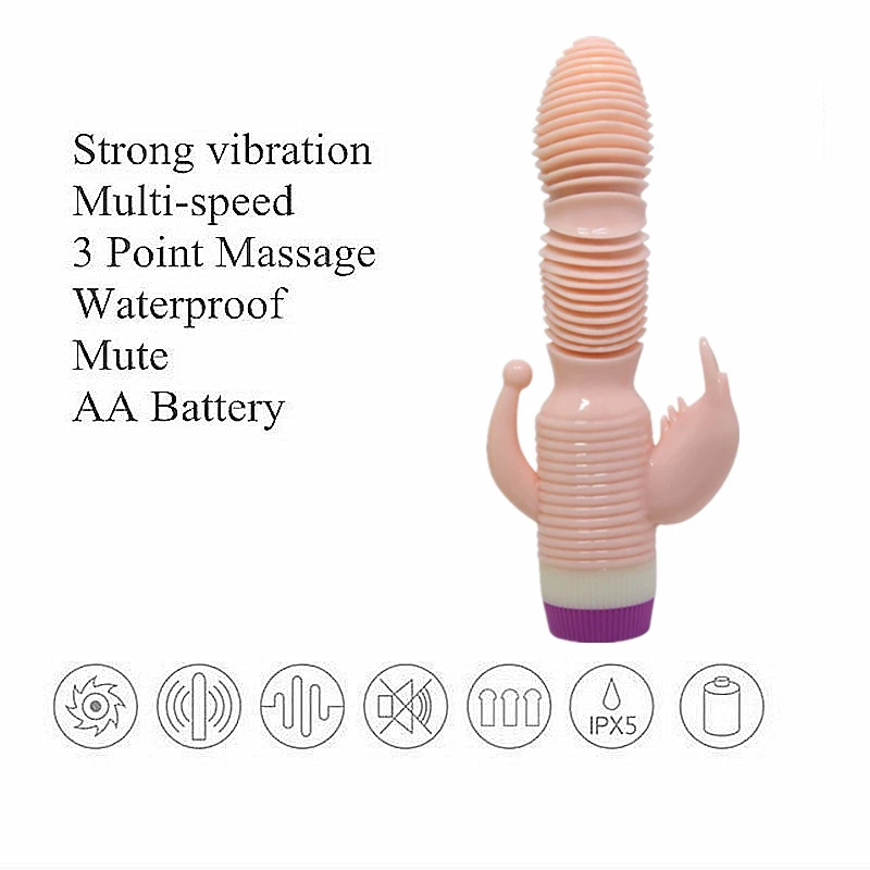 Clomedsx G Spot Вибратор мульти скорости 3 точка клитор женский палочка для мастурбации
