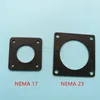 Amortisseur pas à pas NEMA 17 ou nema 23 en caoutchouc Anti-Vibration pour imprimante 3D CNC, épaisseur de 2mm, 1 pièces ► Photo 2/3