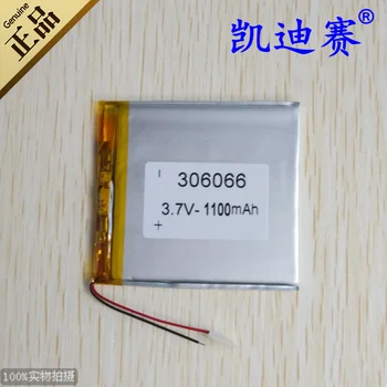 

3.7v li po li-ion batteries lithium polymer battery 3 7v lipo li ion rechargeable lithium-ion for tablet 306066 1100mAh LED toys