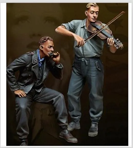 1/35 каучуковая фигурка модель комплект Unassambled Неокрашенная 0052 | Игрушки и хобби