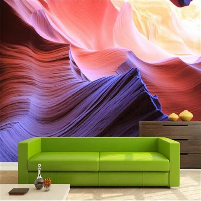 

beibehang 3D wallpaper home decor Photo Color photography Desert hotel room bathroom large wall art mural murals-3d covering
