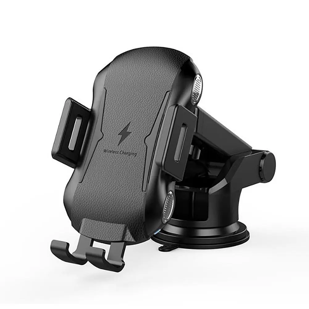 

Car Phone Holder Wireless Charger Automatic Clamping Mount Windshield Dashboard Air Fast Charging Car Phone Holder Wholesale